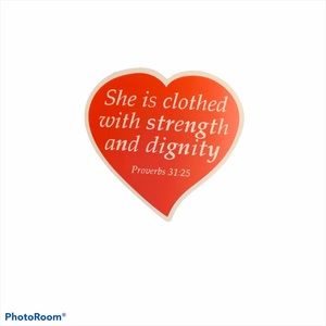 Christian Religious Bible Verse Sticker